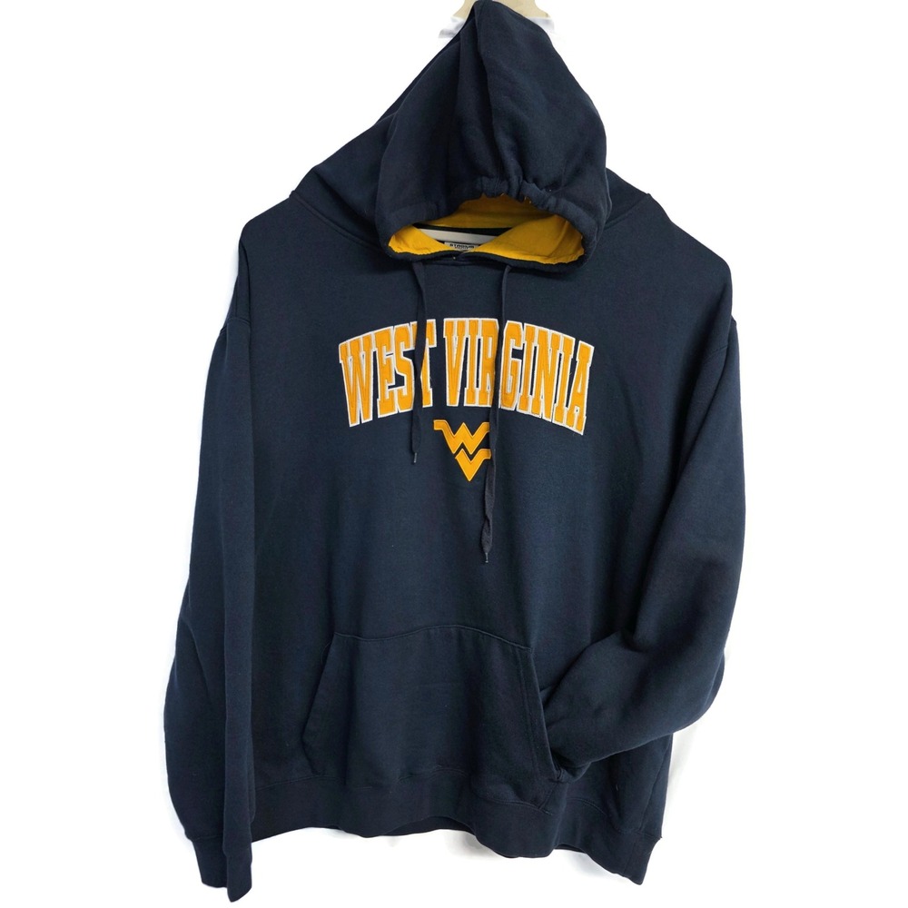 Stadium Athletics West Virginia Mountaineers Hoodie Navy Blue Mens 5XL WVU